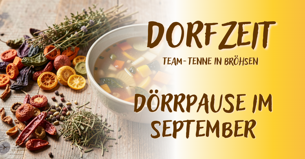 Dörrpause im September